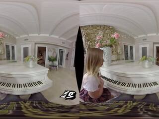 Darling Seduces Her Piano Teacher! (VR)