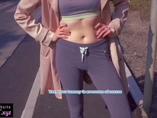Public Agent Pickup 18 enchantress for Pizza &sol; Outdoor adult video and Sloppy Blowjob