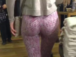 Pedasstrian Patterned Leggings in Clothes Shop