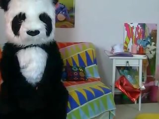 Panda bear in dirty clip toy X rated movie vid